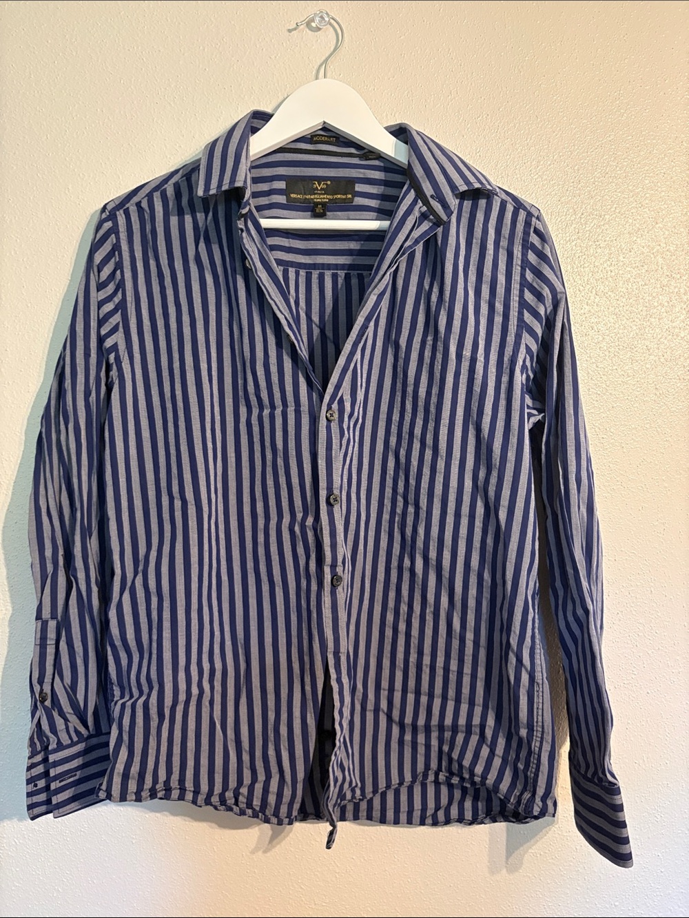 Versace 19-69 Abbigliamento Sportivo Srl Long Sleeve Button Up Shirt